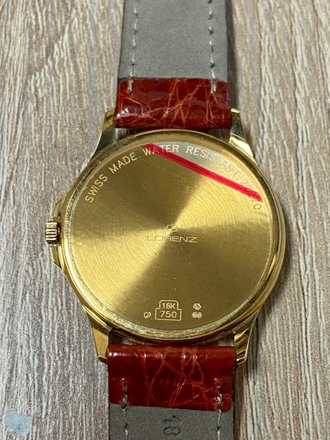 Orologi lorenz clearance oro 18k vintage